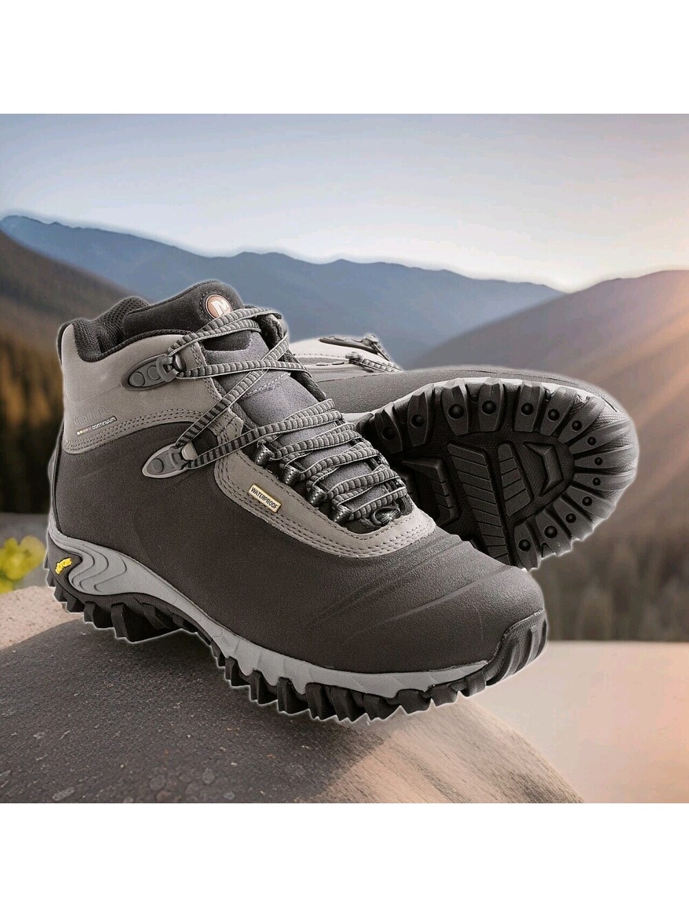 MERRELL Thermo 6 Waterproof Hiking Boots Mens 12 46 Continuum Insulated Snowshoe